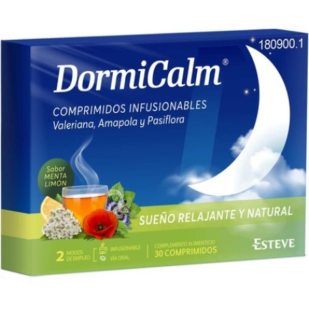 Dormicalm Food Supplement with Valerian, Passionflower, and Poppy