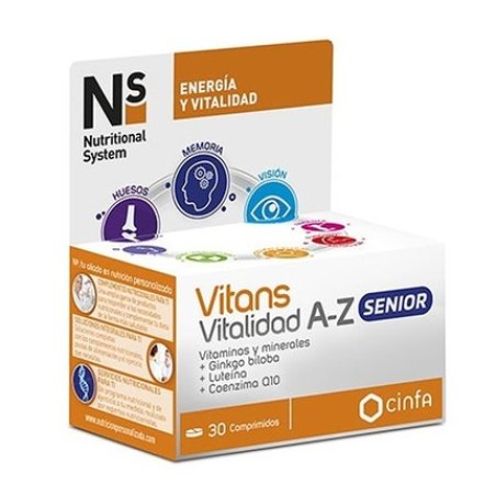 Ns Ns Vitans Vitality A-Z Senior 30 Tablets