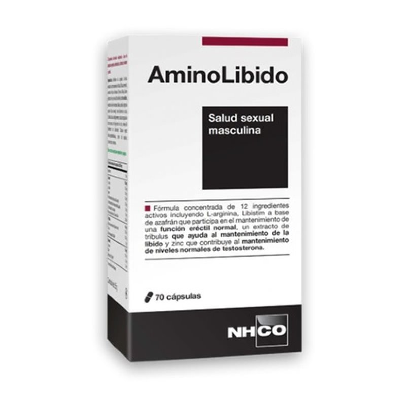 Nhco Aminolibido - Male Sexual Health - 70 Capsules