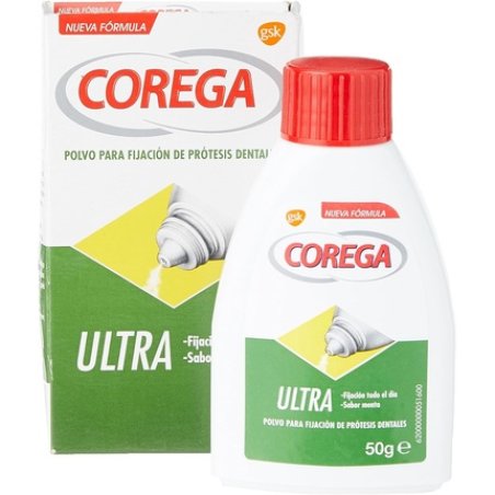 Corega Ultra Powder Denture Adhesive 50g