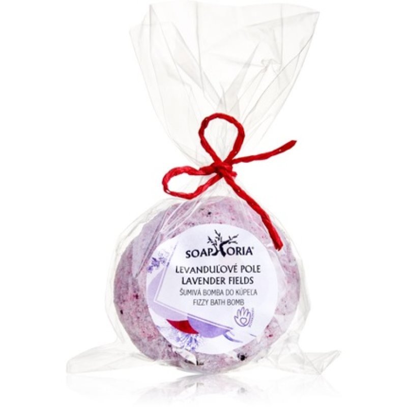 Soaphoria Lavender Fields Bath Bomb - Regenerating, 85g