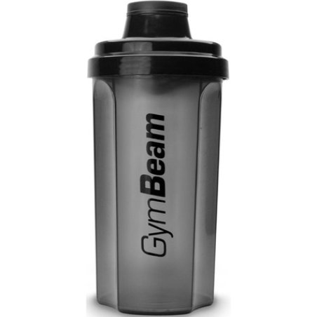 GymBeam Shaker 700 Transparent Black 700 ml