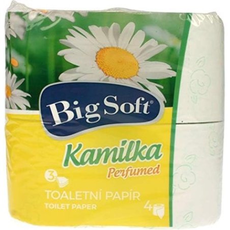 BigSoft White 3-Ply Toilet Paper