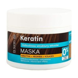 Keratin Hair Mask Collagen and Argan Deep Regeneration 300ml - 0% Parabens
