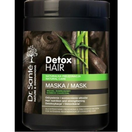 Dr. Sante Detox Bamboo Charcoal Hair Mask 1000ml