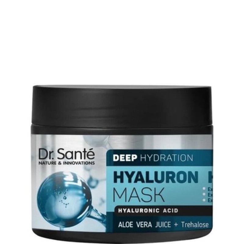 Dr. Sante Hyaluron Hair Mask Deep Hydration with Herbal Ingredients 200ml