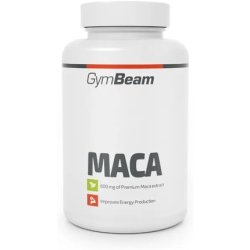 Gymbeam Maca Capsules High Dose 1800mg Per Daily Dose Superfood Adaptogen