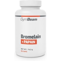 Gymbeam Bromelain Papain Digestive Enzymes