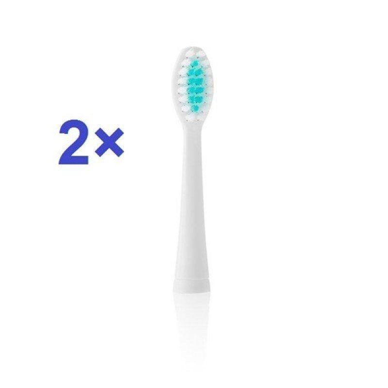 Eta ETA070990400 toothbrush head 2 pc(s) White