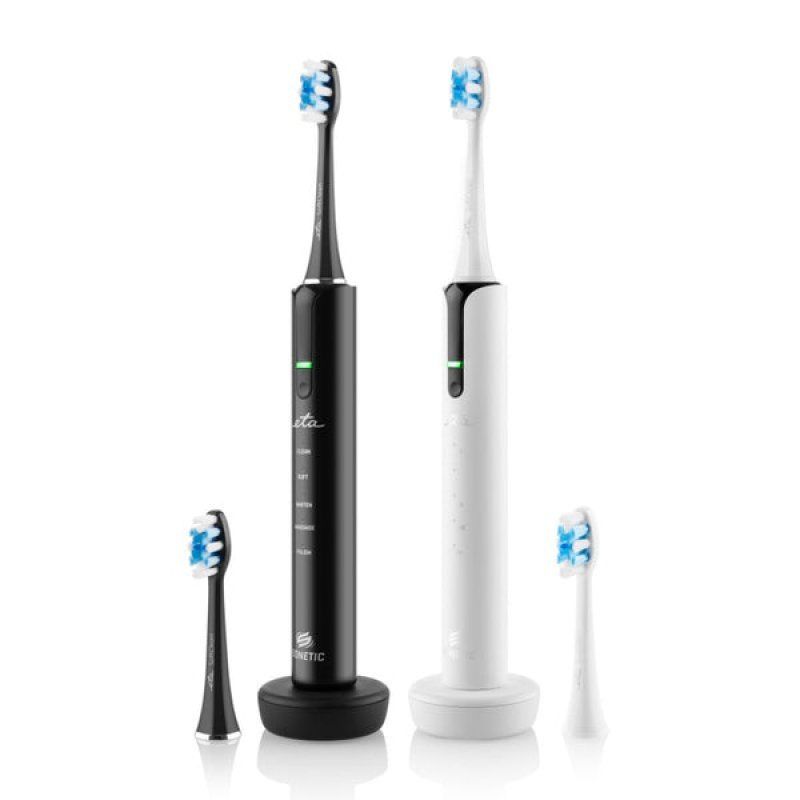 Eta ETA270990000 brosse à dents électrique Brosse à dents à ultrasons Noir, Blanc