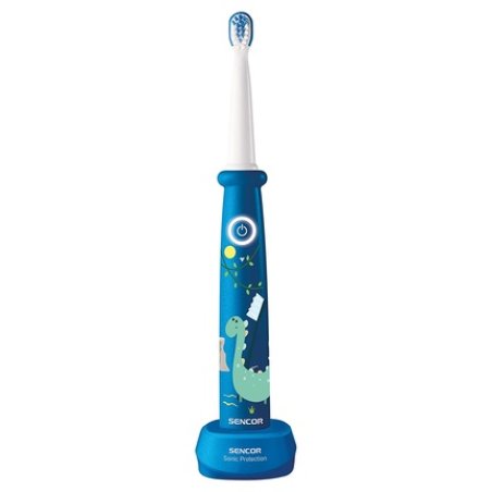 SENCOR SOC 0910BL Electric Sonic Toothbrush for Kids with LED Battery Indicator Blue