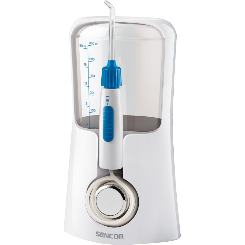 Oral Irrigator with 1400 Brushing Speed, White