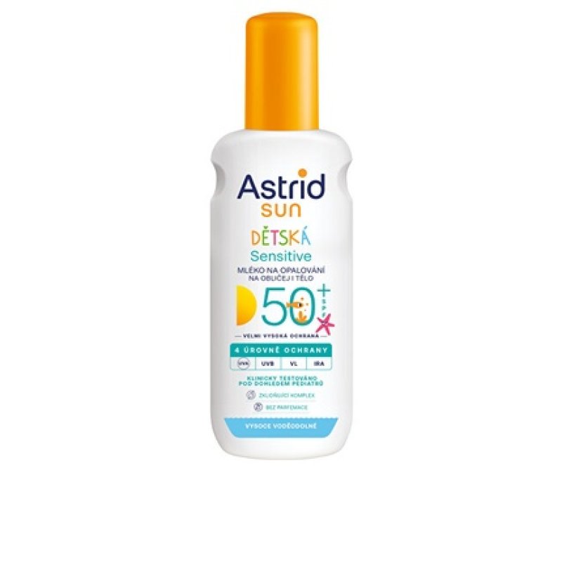 Children's Spray Lotion for Sensitive Skin SPF 50 Sun 150 ml