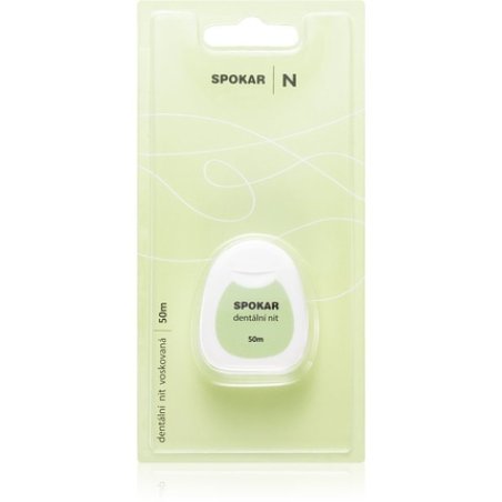 Spokar Waxed Dental Floss - 50 meters