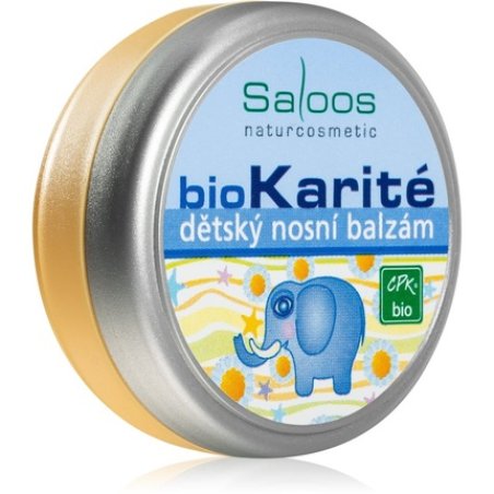 Saloos BioKarite decongestant balm for children - 19 ml
