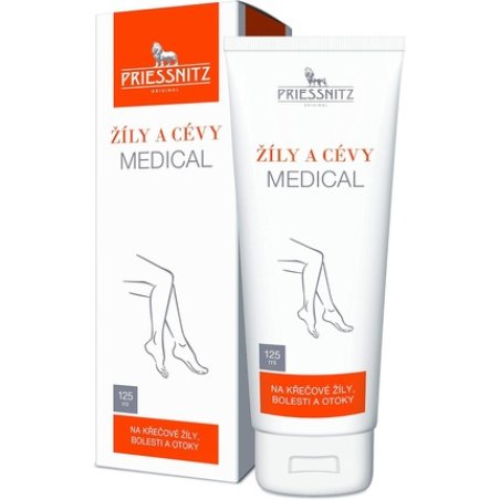 Priessnitz Vein and Vascular Ointment 125ml for Varicose Veins and Swelling