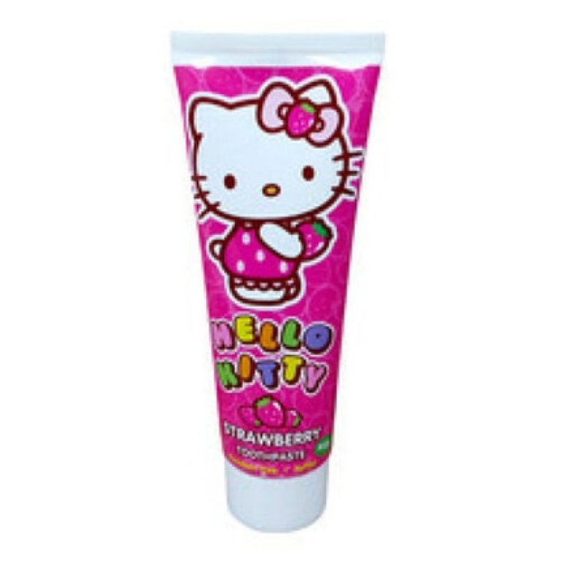 Hello Kitty Strawberry Flavored Toothpaste