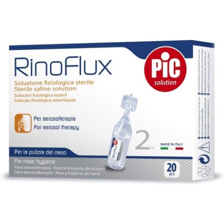 Pic Solution Rinoflux Saline Solution 2ml 20 Units