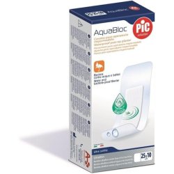 Artsana Pic Aquabloc Waterproof Postoperative Plaster 25 x 10 cm