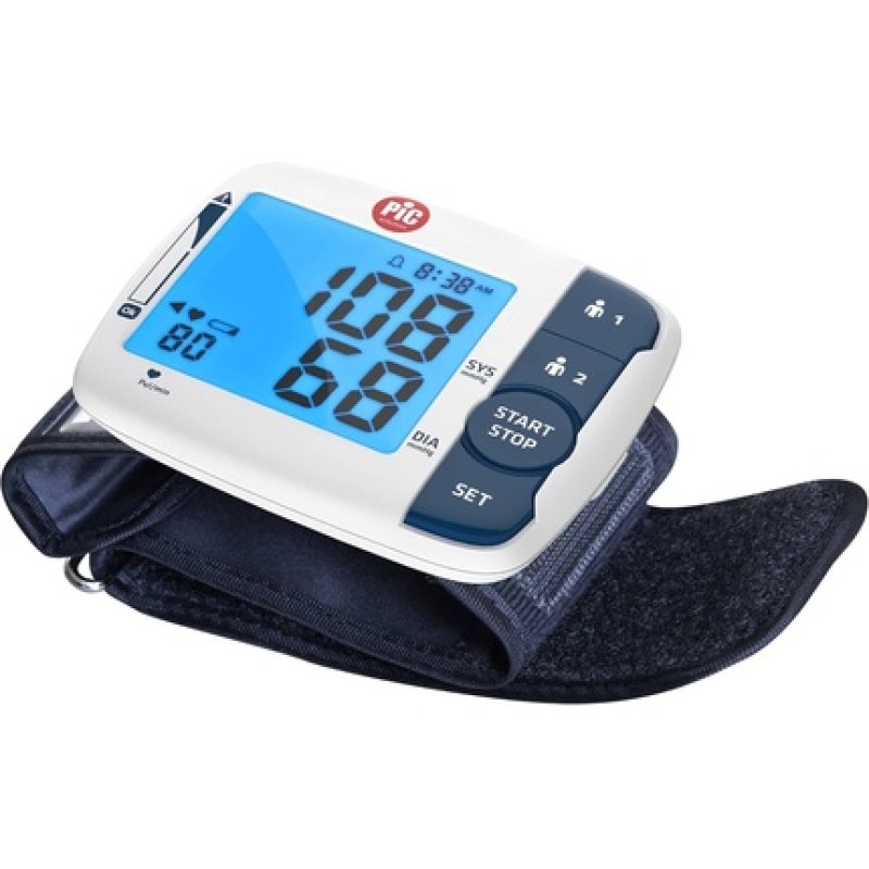 PIC Automatic Wrist Blood Pressure Monitor with Bluetooth MobileRAPID WRIST Function