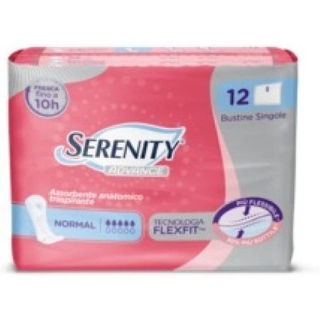 Serenity Advanced Normal Disposable Underwear 12 Pieces