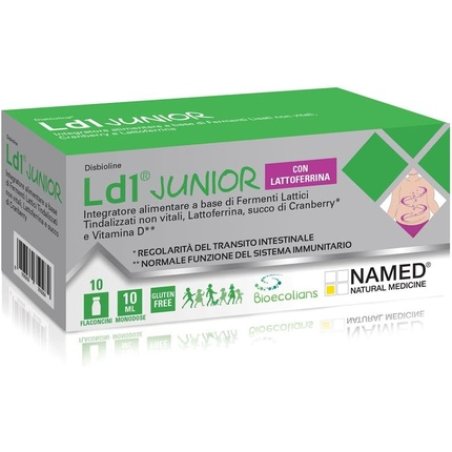 Named Disbioline LD1 Junior with Lactoferrin 10 Vials of 10ml