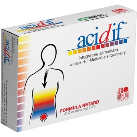 Biohealth AciDif Formula Retard Food Supplement 30 Tablets