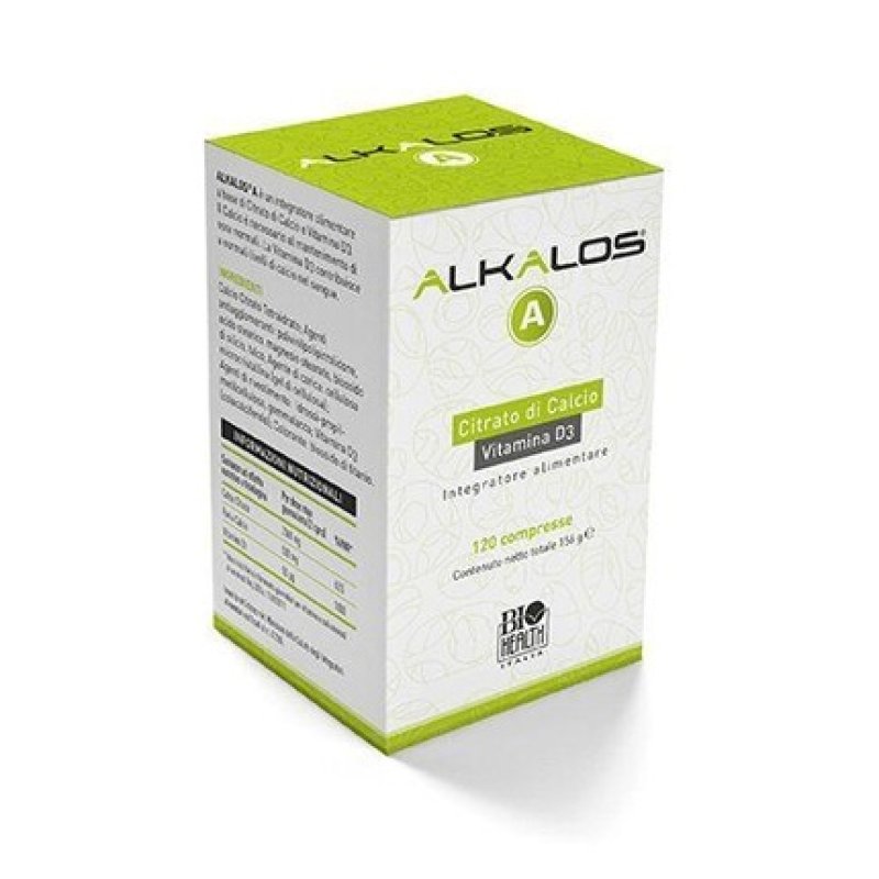 Biohealth Alkalos A Dietary Supplement 120 Tablets