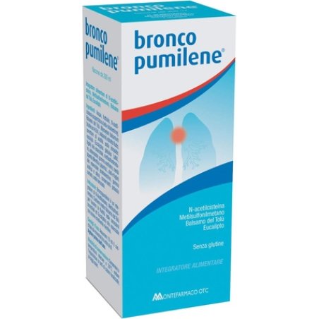 Montefarmaco Broncopumilene Syrup Dietary Supplement 200ml