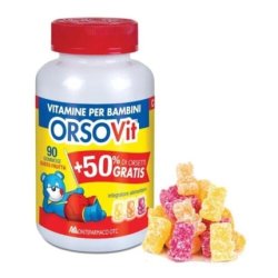 MONTEFARMACO OrsoVit Children's Health Supplement 90 Gummy