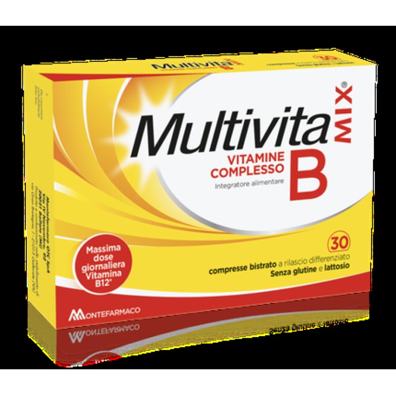 Multivitamix B Montefarmaco 30 Tablets