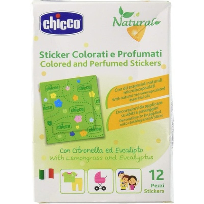 Chicco Coloured and Scented Citronella Stickers