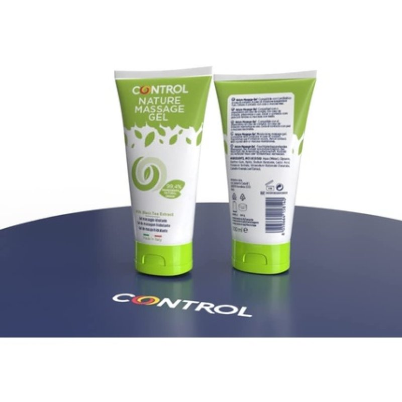 Control Nature Moisturizing Massage Gel with 99.4% Natural Ingredients 100ml