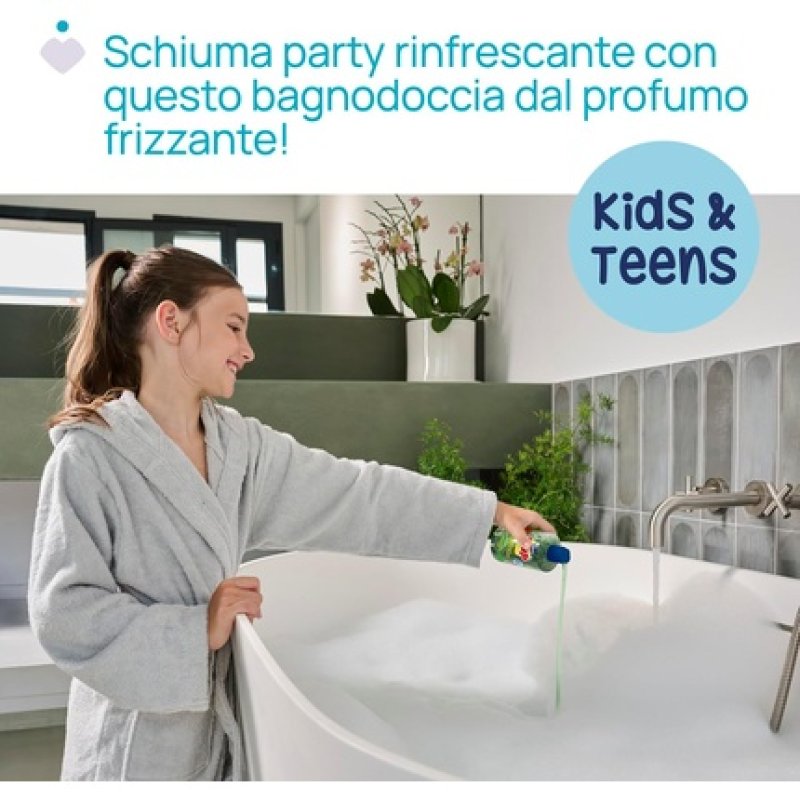 Chicco Pop Bubbly Shower Gel Watermelon Splash Bath Foam for Children