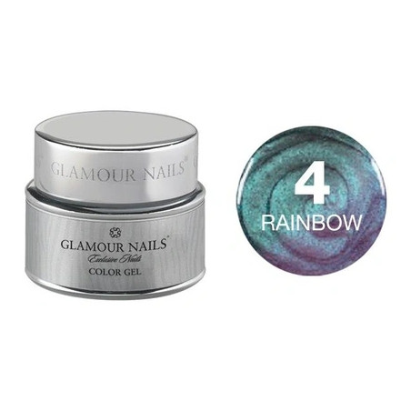 Vip Glamour Color Gel Rainbow 4 - 5 Milliliters