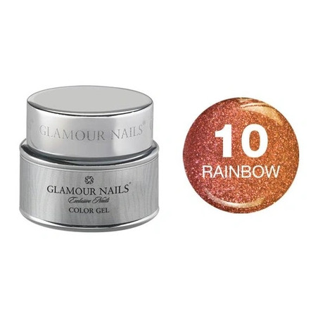 Vip Glamour Color Gel Rainbow 10 - 5 Milliliters