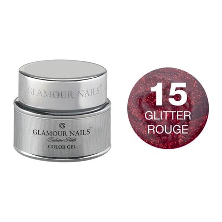 Vip Glamour Glitter Gel 15 - 5 Milliliters