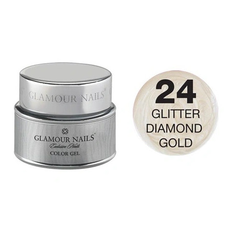 Vip Glamour Glitter Gel 24 - 5 Milliliters