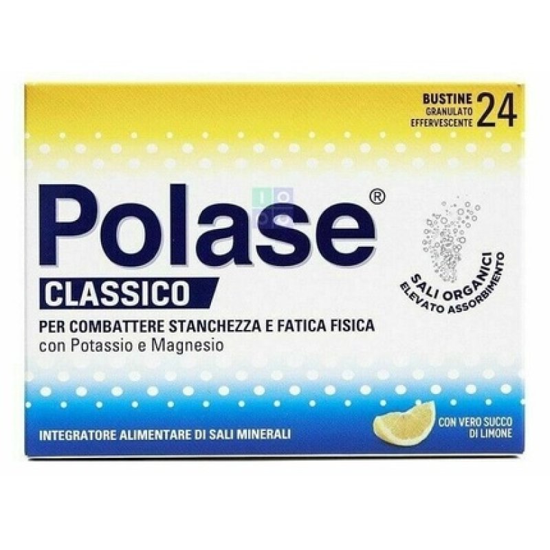 Polase Classico Lemon Flavor Effervescent Tablets 24 Pack - Pack of 24