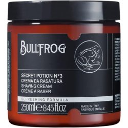 Bullfrog Shaving Cream Secret Potion N.3 Refreshing 250ml