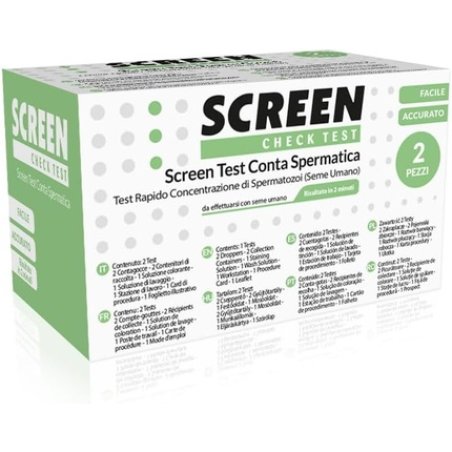 Screen Pharma Sperm Count Test 2 Pieces