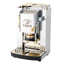 Faber Pro Total Deluxe Coffee Machine Brass Waffles In Ese Paper 44 Mm Total
