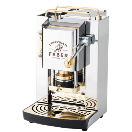 Faber Pro Total Deluxe Coffee Machine Brass Waffles In Ese Paper 44 Mm Total
