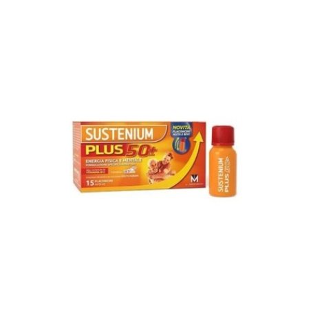 Menarini Sustenium Plus 50 Energy Supplement 15 Vials