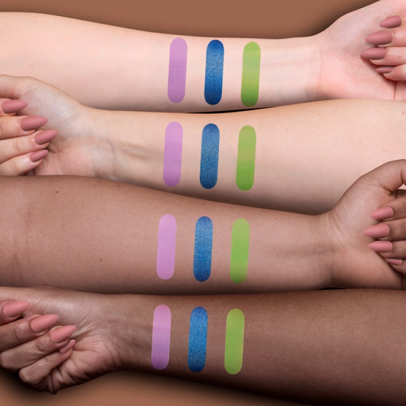 Mulac Cosmetics Kiwi Candy Addicted Refill ombre à paupière 1,3 ml 1,3 g Mat