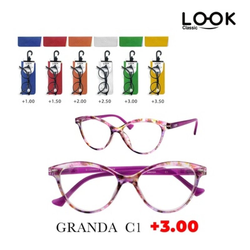 Look Optics Grandac1 3.00 Glasses