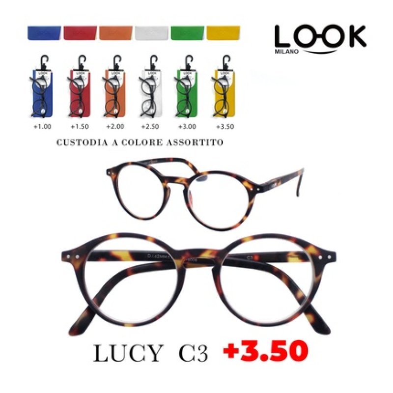 Look Optics Look Lucy C3 Reading Glasses 3.50