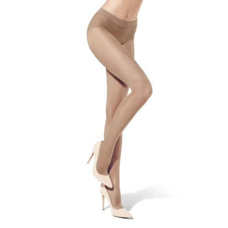 Goldenlady Women's Mysecret 20 Hold-Up Stockings 20 Denier Brown Daino 334b