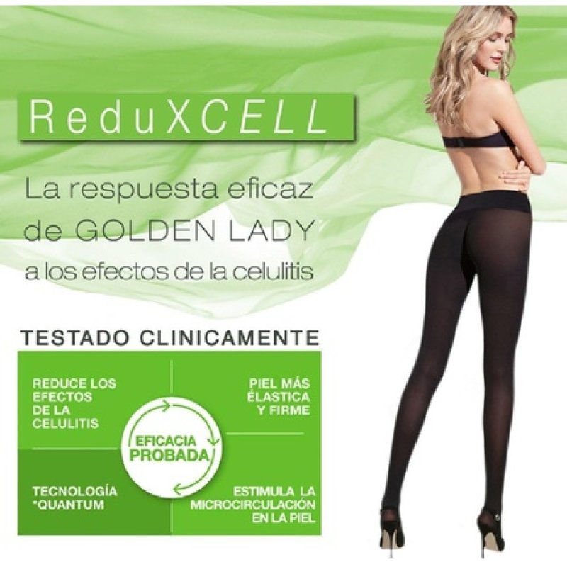 Golden Lady Reducell Tights 100 Denier Black Size XL
