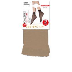 Golden Lady 5LGD Female Knee socks Brown 2 pair(s)